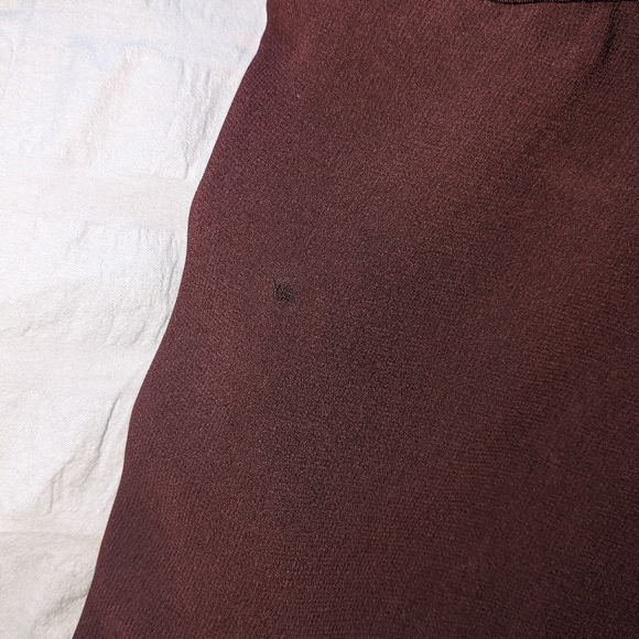 Ever new burgundy off shoulder dress for party - Picture 5 of 6